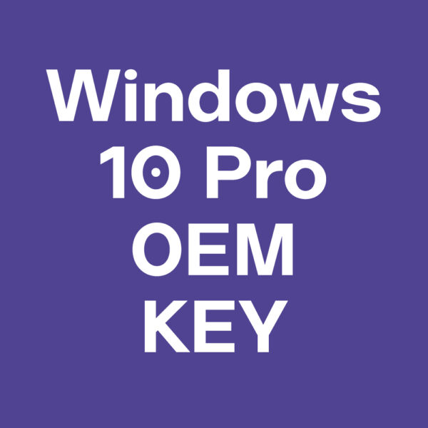 Windows 10 Pro OEM Key