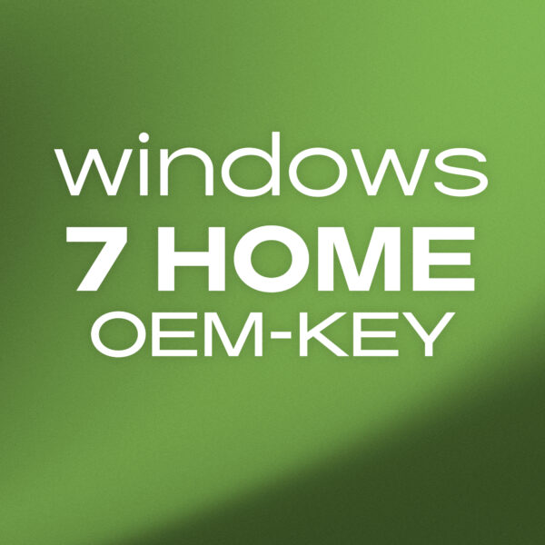 Windows 7 Home Premium OEM Key