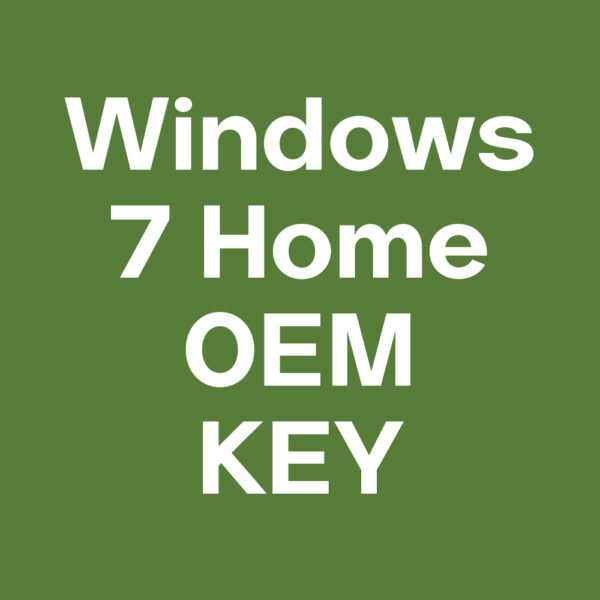 Windows 7 Home Premium OEM Key