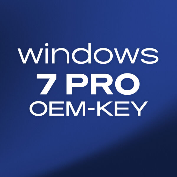Windows 7 Pro OEM Key